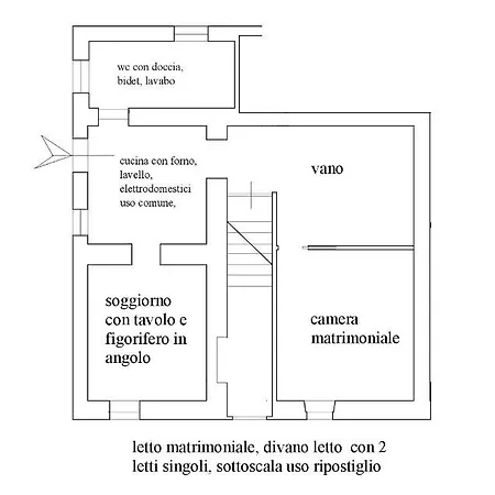 Apartamento Casa Nole Santa Luce Exterior foto